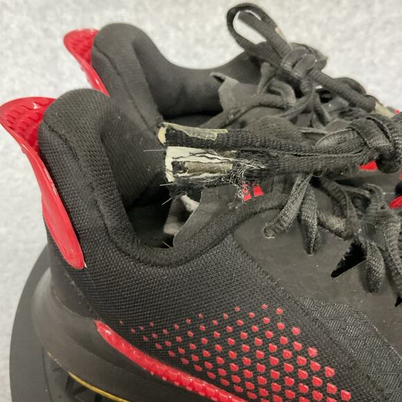 Size 7 1/2 Mens Nike Kobe Mamba Fury Bruce Lee Black Red Yellow Sneakers - Picture 7 of 7